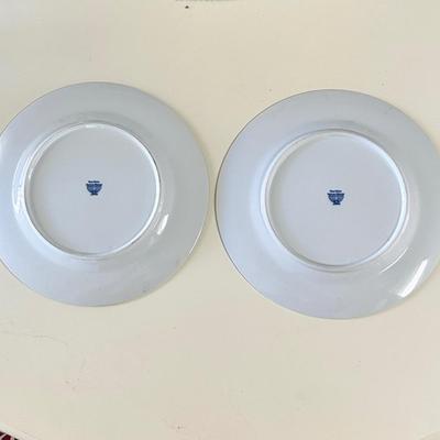 174 PAIR JAPANESE INSPIRED PLATES NEIMAN MARCUS 11"