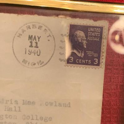 Carl Sandburg Autographed Letter