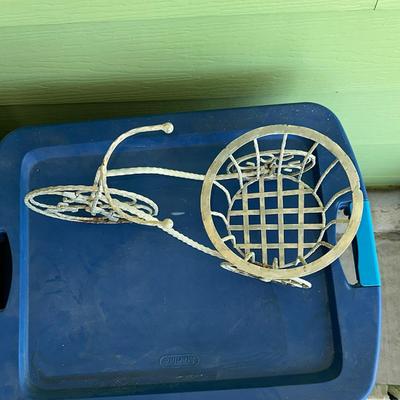 183 IRON GARDEN BICYCLE PLANT HOLDER 17"