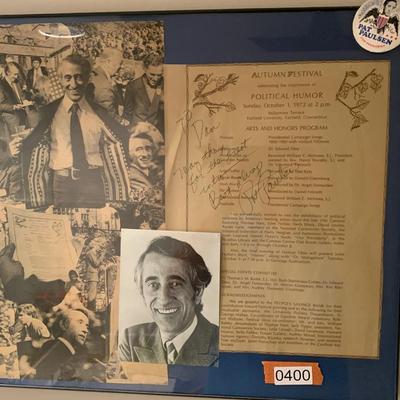 Pat Paulsen Signed Political Humor Event