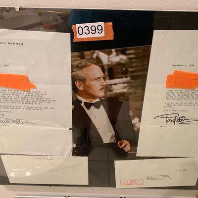 Paul Newman Signed Personal Letters