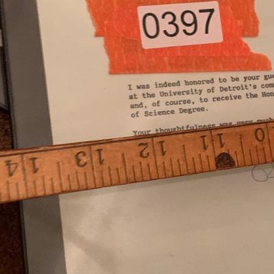 Roger Smith General Motors Corp Signed Personal Letter