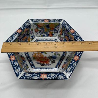 Large Japanese Porcelain Imaris Basin