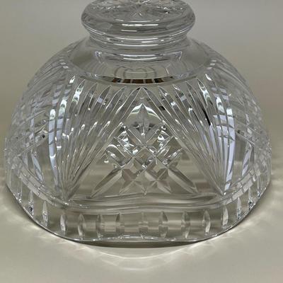 RARE Vintage Waterford Crystal Voyage of Hope 10” Pedestal Bowl