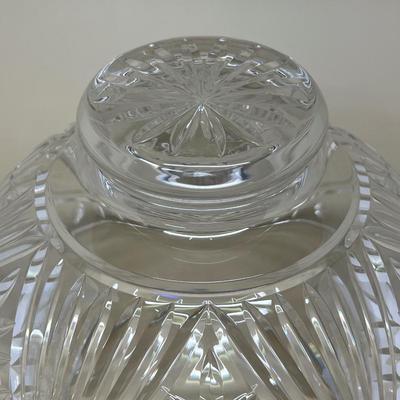 RARE Vintage Waterford Crystal Voyage of Hope 10” Pedestal Bowl