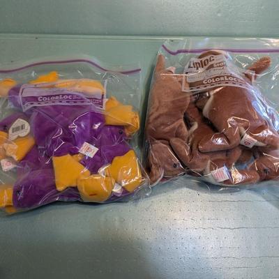 Beanie Babies 4 Pouch & 4 Patties Choice 24
