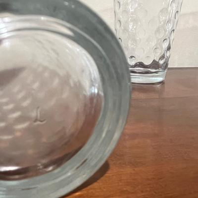 Vintage Libbey Bubble Glasses Set Of 8