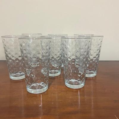 Vintage Libbey Bubble Glasses Set Of 8