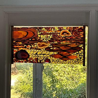 1378 Original Glass Mosaic Art Panel by Craigie Succop ( 1942-2012)