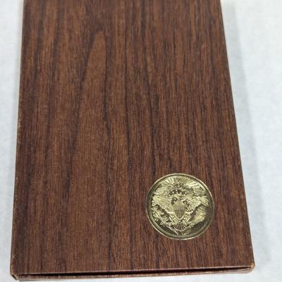 1974 S Eisenhower United States Proof Dollar Brown Box