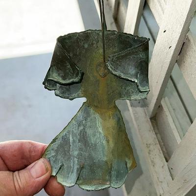 200 COPPER HUMMING BIRD WIND CHIME
