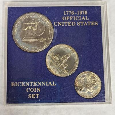 1776 - 1976 Official US Bicentennial Coin Set Choice 1