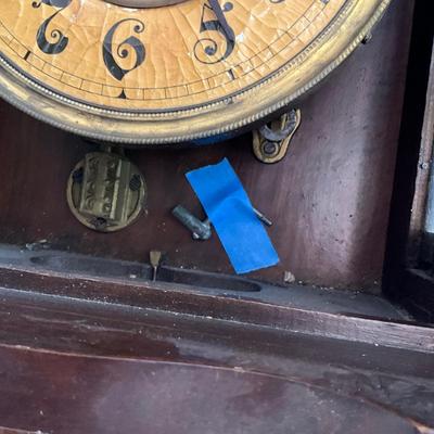 1383 Antique Victorian Wall Clock
