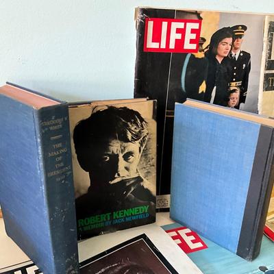 1388 Large Lot of JFK Kennedy, Jackie and Bobby Memorabilia