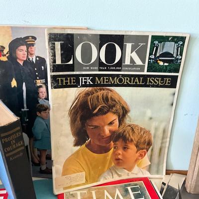 1388 Large Lot of JFK Kennedy, Jackie and Bobby Memorabilia