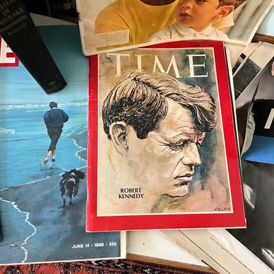 1388 Large Lot of JFK Kennedy, Jackie and Bobby Memorabilia