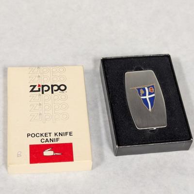 Zippo Pocket Knife Canif With Box
