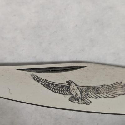 Stainless Steel Japan American Eagle Folding Knife