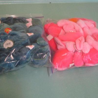 Beanie Babies 5 Rainbows & 6 Pinky Choice 27