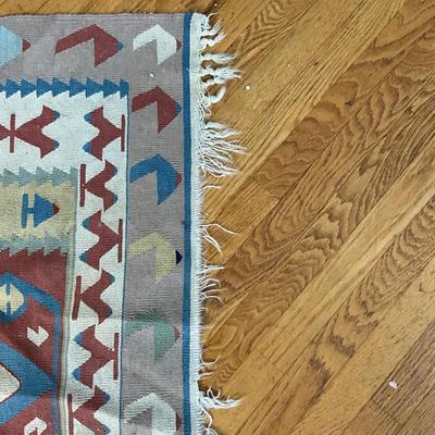 1400 Vintage Kilim Area Rug