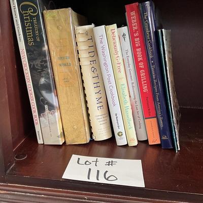 Lot #116. Cookbook Lot