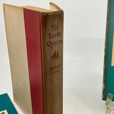 1409 The Lord's Oyster Hardback Book with Paper Port of Entry Pamphlets