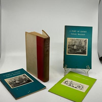 1409 The Lord's Oyster Hardback Book with Paper Port of Entry Pamphlets