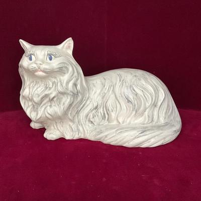 Lot# 102 Life Size Ceramic Cat