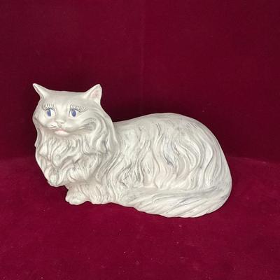 Lot# 102 Life Size Ceramic Cat