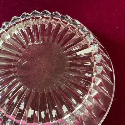 Lot# 105 Signed Vintage Val Saint Lambert Crystal Bowl
