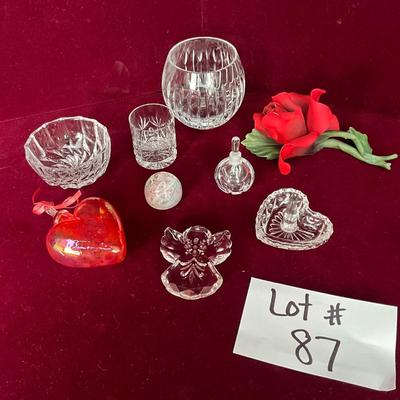 Lot# 87 Assorted Crystal Souvenir Lot