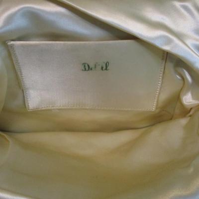 Delill Antique Needlepoint Tapestry Bag/Purse