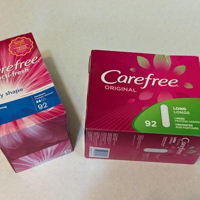 8 - Original Carefree Liners & 1 Acti-Fresh