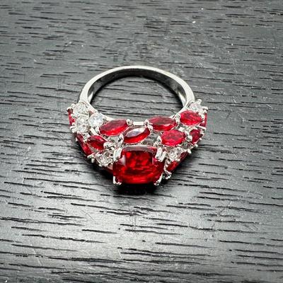 Red Zircon size 7