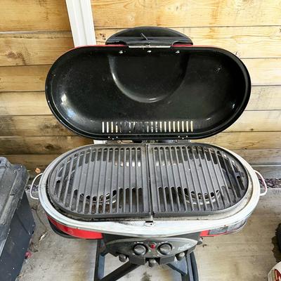 210 COLEMAN PORTABLE COLLAPSABLE GRILL PROPANE TANKS ROAD TRP