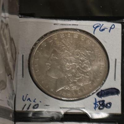 1896 P MORGAN VF U S. OIN 1$