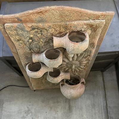 211 WALL FOUNTAIN BY ARTIST MORENOS CURIOS AS IS CONDITION