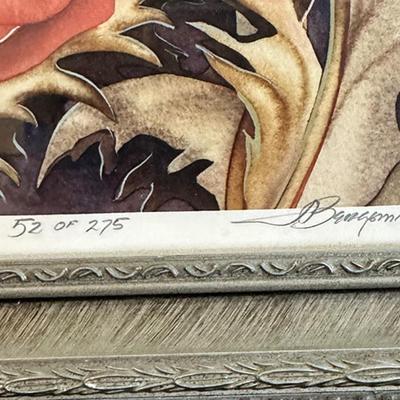 225 POPPY PRINT LIMITED EDITION BY ARTIST JODY BERGSMA 14X17
