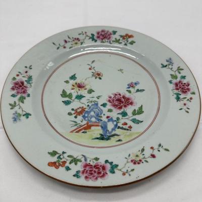 Chinese Export Porcelain Plate 9"