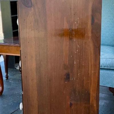 Lot# 003 Vintage Wooden Apothecary Cabinet