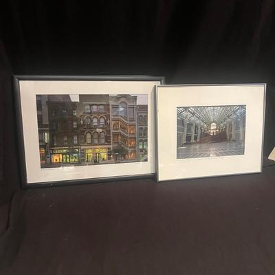 Two Thomas Shapiro Framed & Pencil Signed Photos (G-MG)