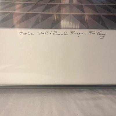 Two Thomas Shapiro Framed & Pencil Signed Photos (G-MG)