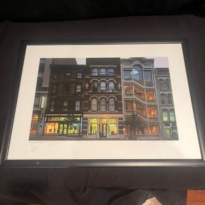 Two Thomas Shapiro Framed & Pencil Signed Photos (G-MG)