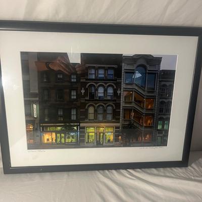 Two Thomas Shapiro Framed & Pencil Signed Photos (G-MG)