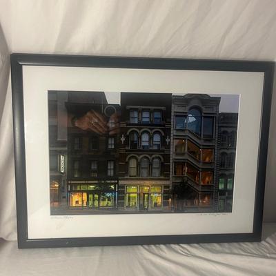 Two Thomas Shapiro Framed & Pencil Signed Photos (G-MG)