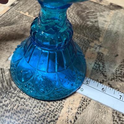 60s Blue Oil Lamp