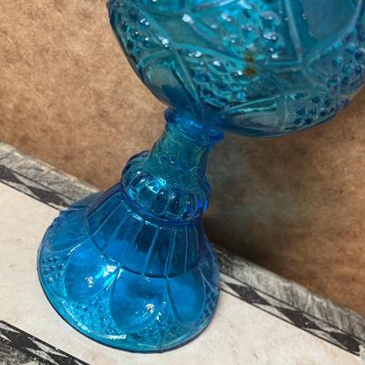 60s Blue Oil Lamp