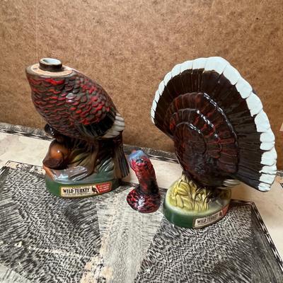 Wild Turkey decanters