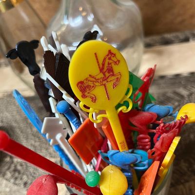 Vintage bar ware lot