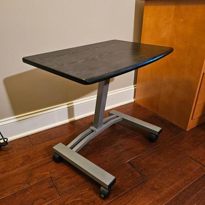 Adjustable Rolling Table & Office Task Chair (D-JS)